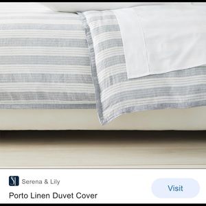 Serena and Lily Porto Duvet Cover